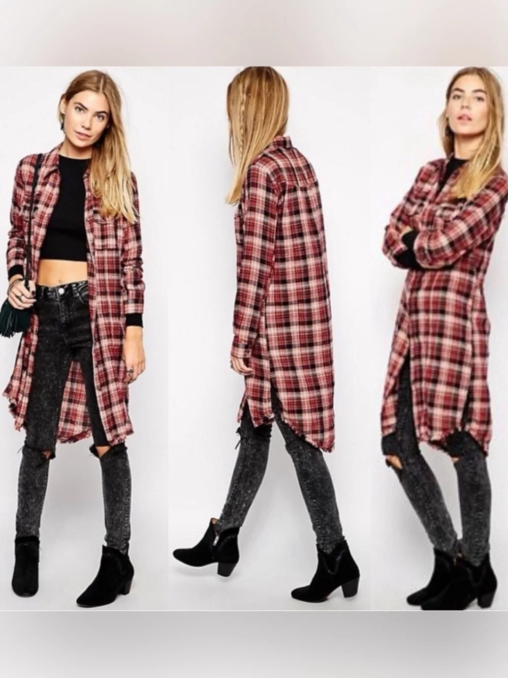 Free People 8 Day A Week Shirt Dress